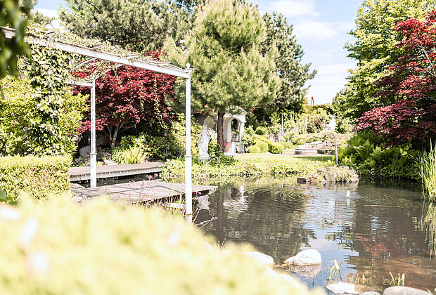 Gartengestaltung mit Teich
