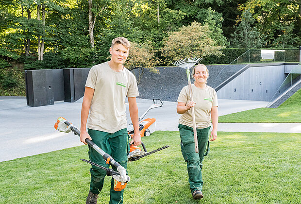 Mitarbeiter von Schellhorn Aussenanlagen